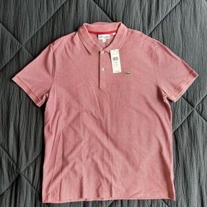 Lacoste Men's Red Polo Shirt